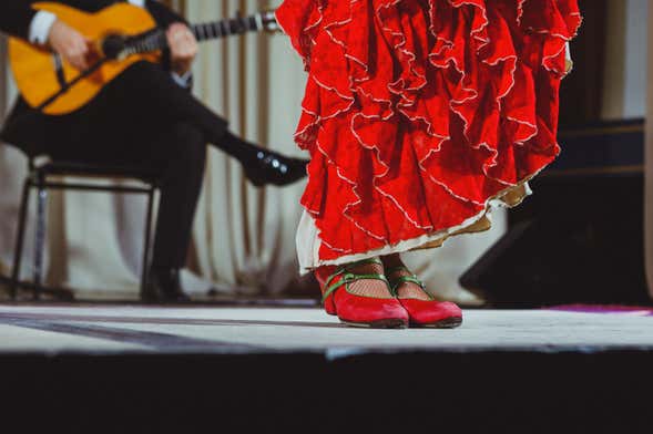 Spettacolo di flamenco al Palacio Andaluz